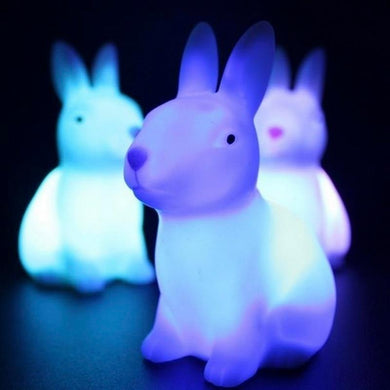 LED Fox Elephant Animal Night Light Home Bedroom Desktop 7 Changing Colors Lovely LED Light Decoration For Kid Baby Bedside Lamp